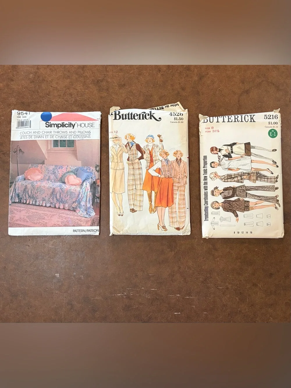 Vintage- 🧵🪡 27 Sewing Patterns- Simplicity, McCall’s, Vogue Craft, Butterick